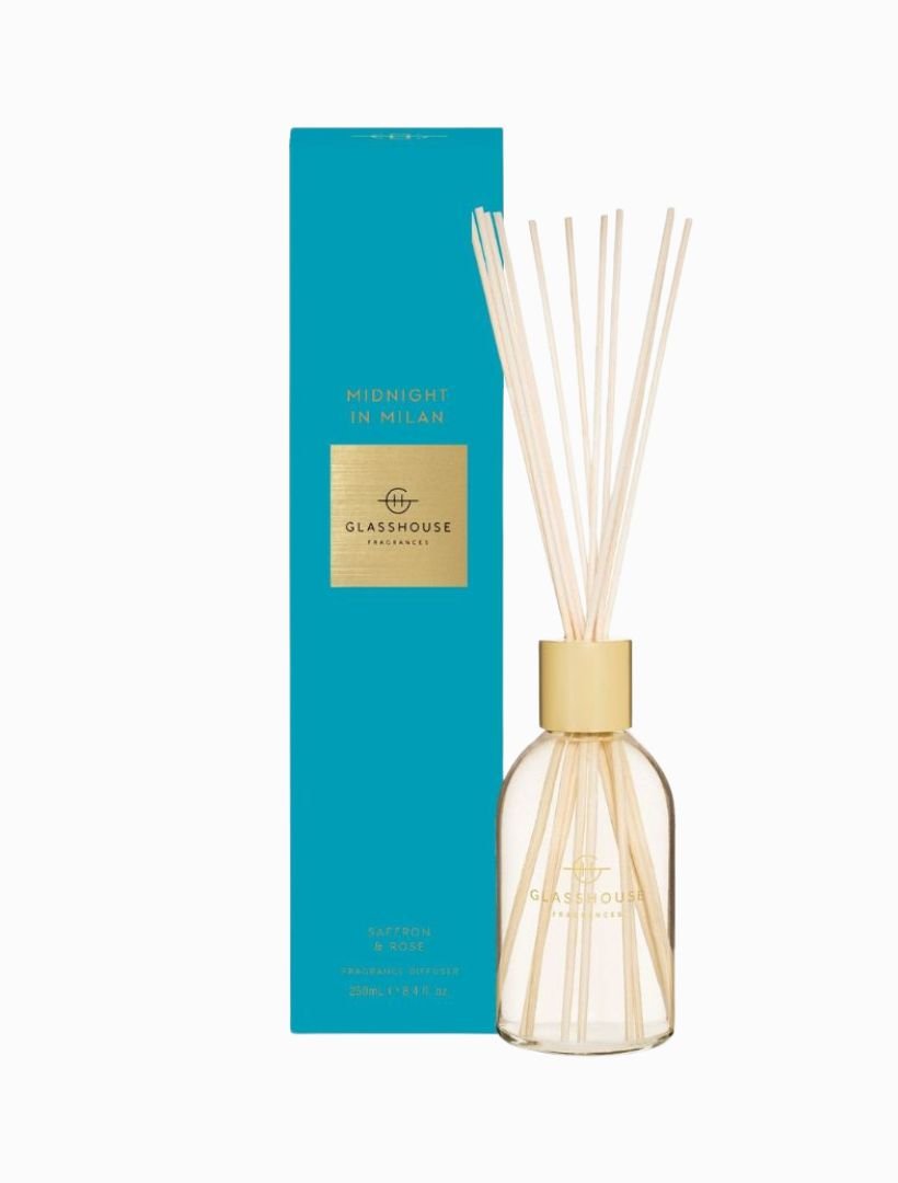 Glasshouse Fragrances Midnight in Milan Diffuser 250ML - Zjoosh