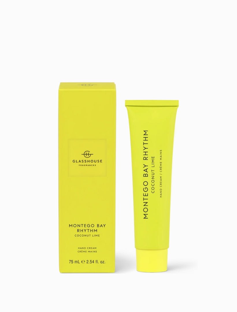 Glasshouse Fragrances Montego Bay Rhythm Hand Cream 75ML - Zjoosh