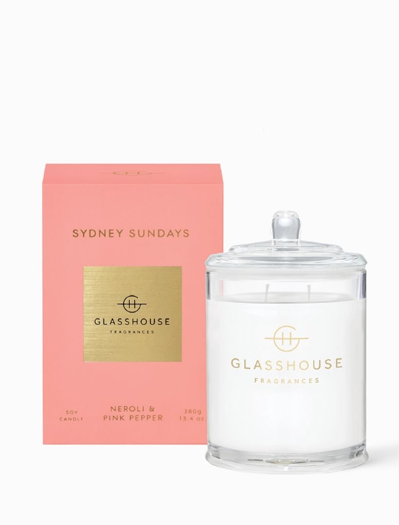 Glasshouse Fragrances Sydney Sundays Candle 380G - Zjoosh