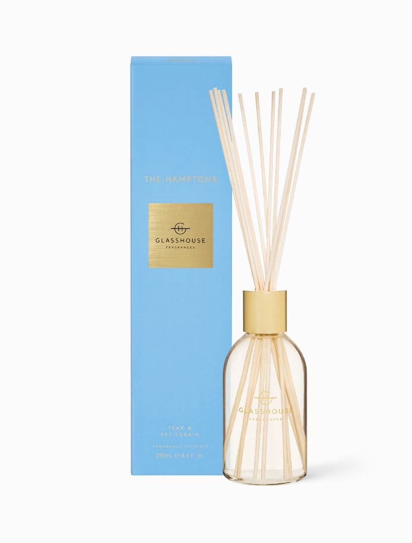 Glasshouse Fragrances The Hamptons Diffuser 250ml - Zjoosh