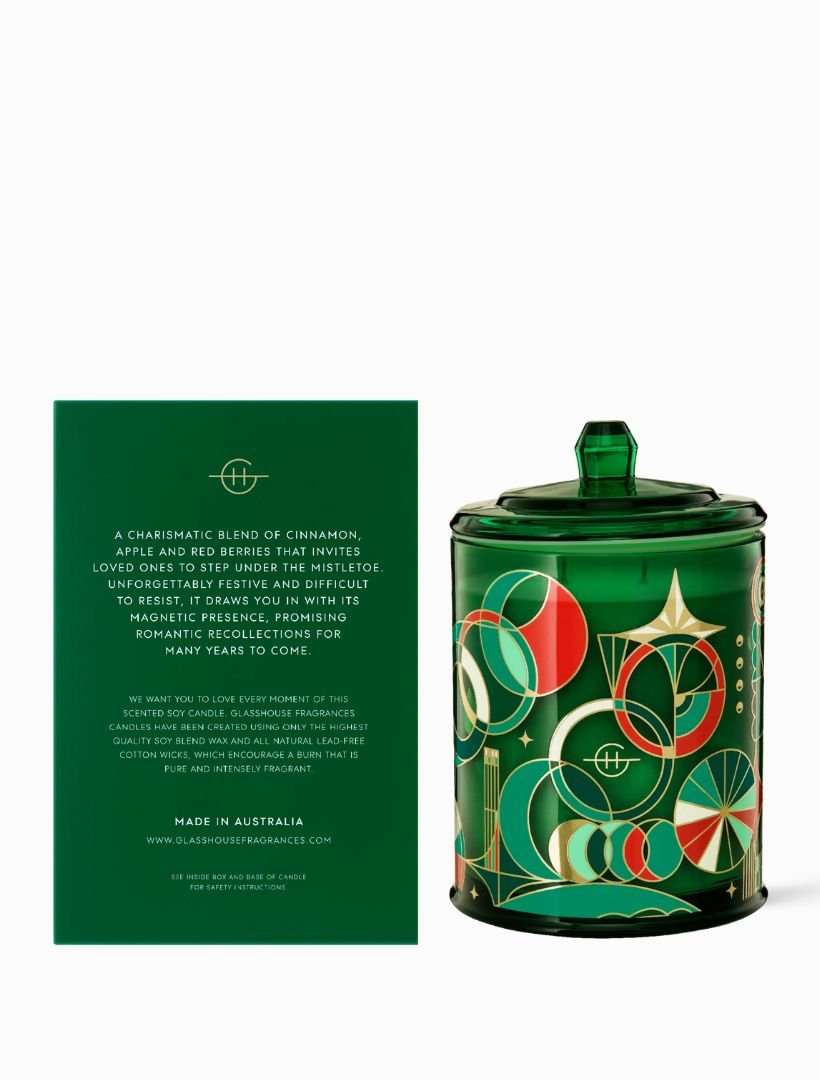 Glasshouse Under The Mistletoe Candle 380g - Zjoosh