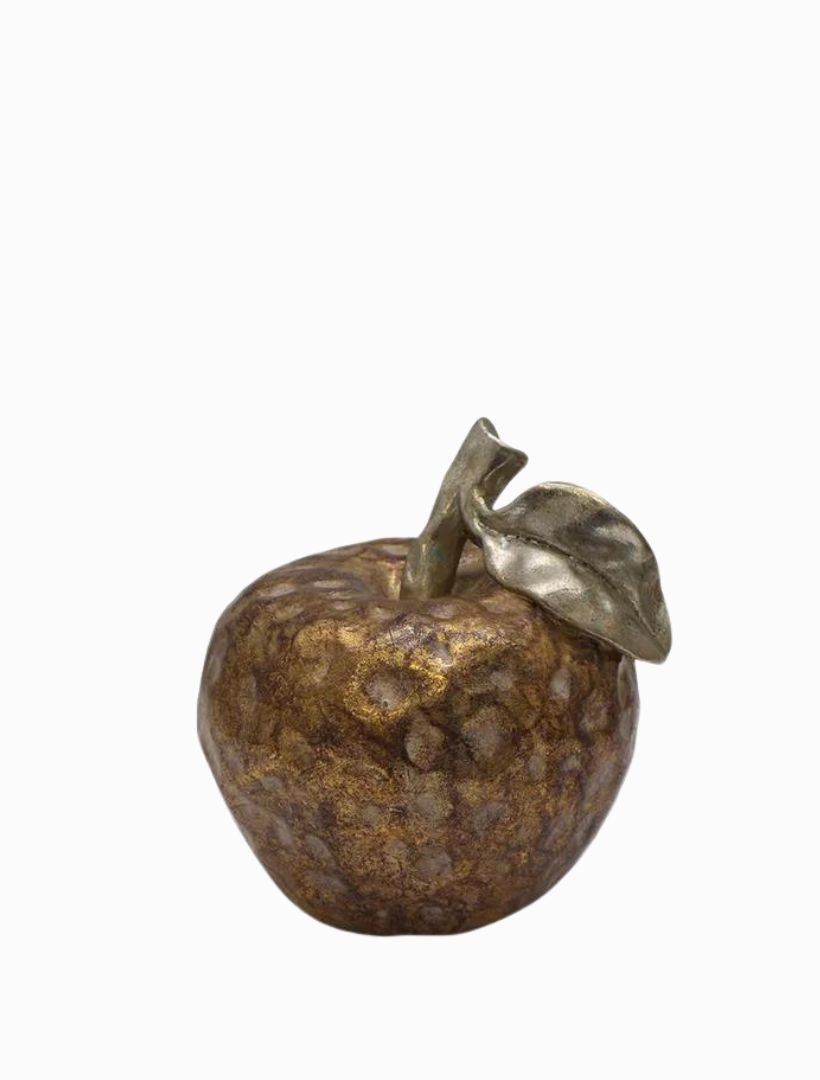 Gold Apple Ornament - Zjoosh