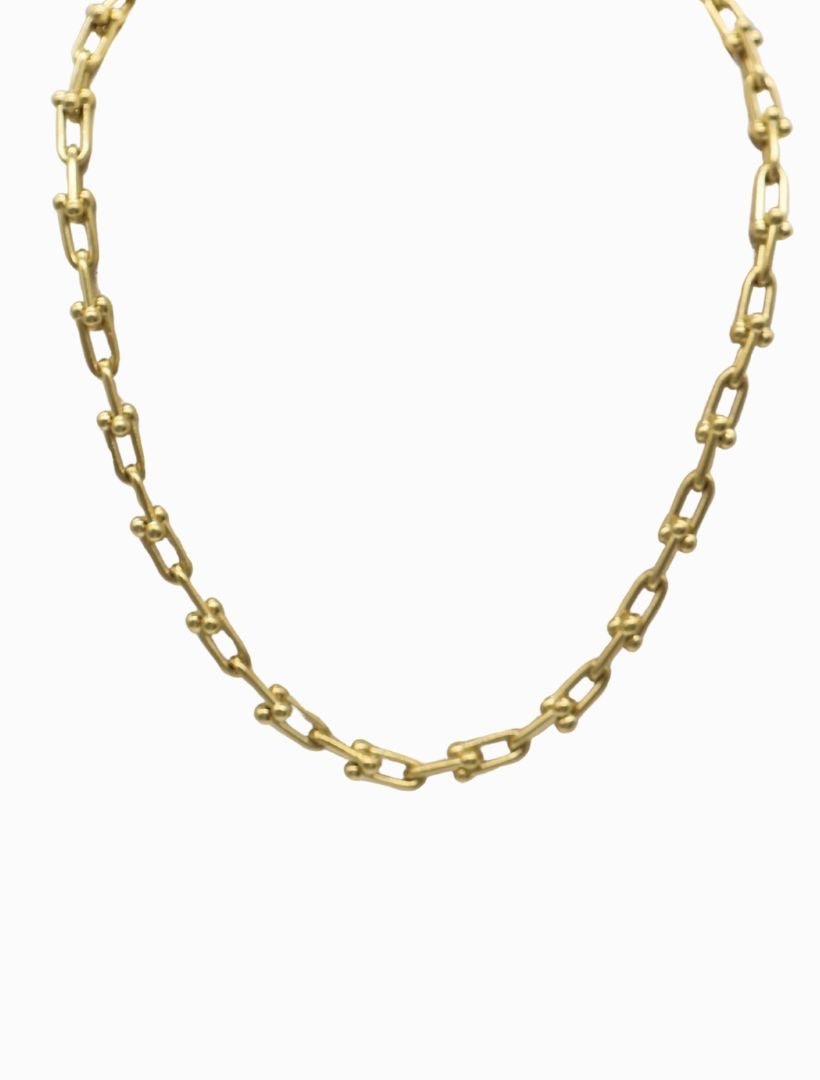 Gold Link Necklace - Zjoosh