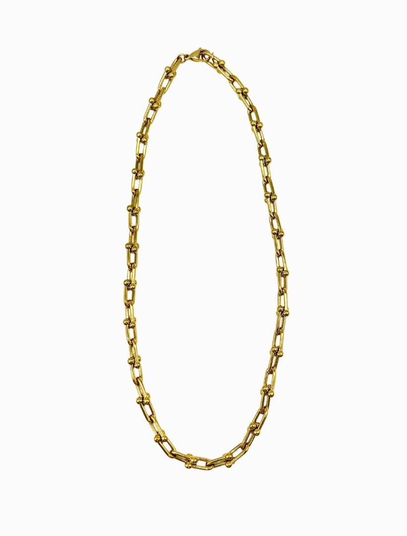 Gold Link Necklace - Zjoosh