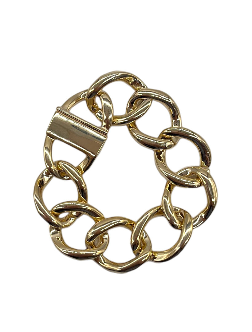 Oval Link Bracelet Gold - FINAL SALE