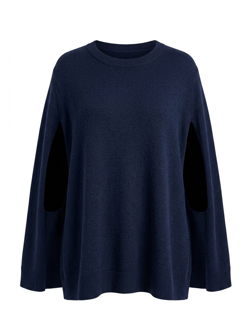 Gwyneth Cape Navy Free Size - Zjoosh