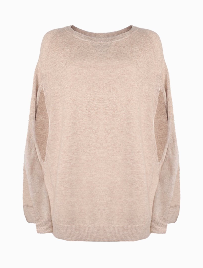 Gwyneth Cape Oatmeal - Zjoosh
