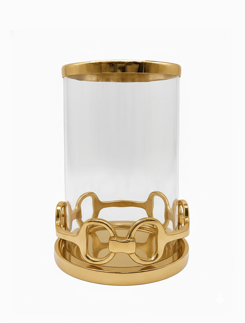 Hurricane With Horsebit Gold Large