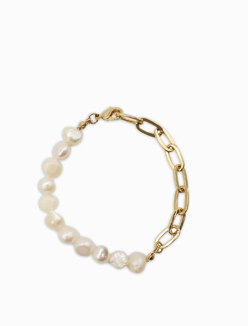 Half Pearl Bracelet