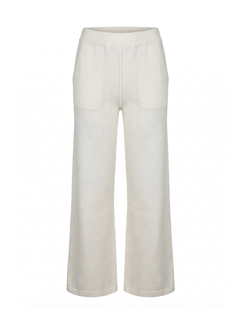 Hannah Knit Pants Bone - Zjoosh
