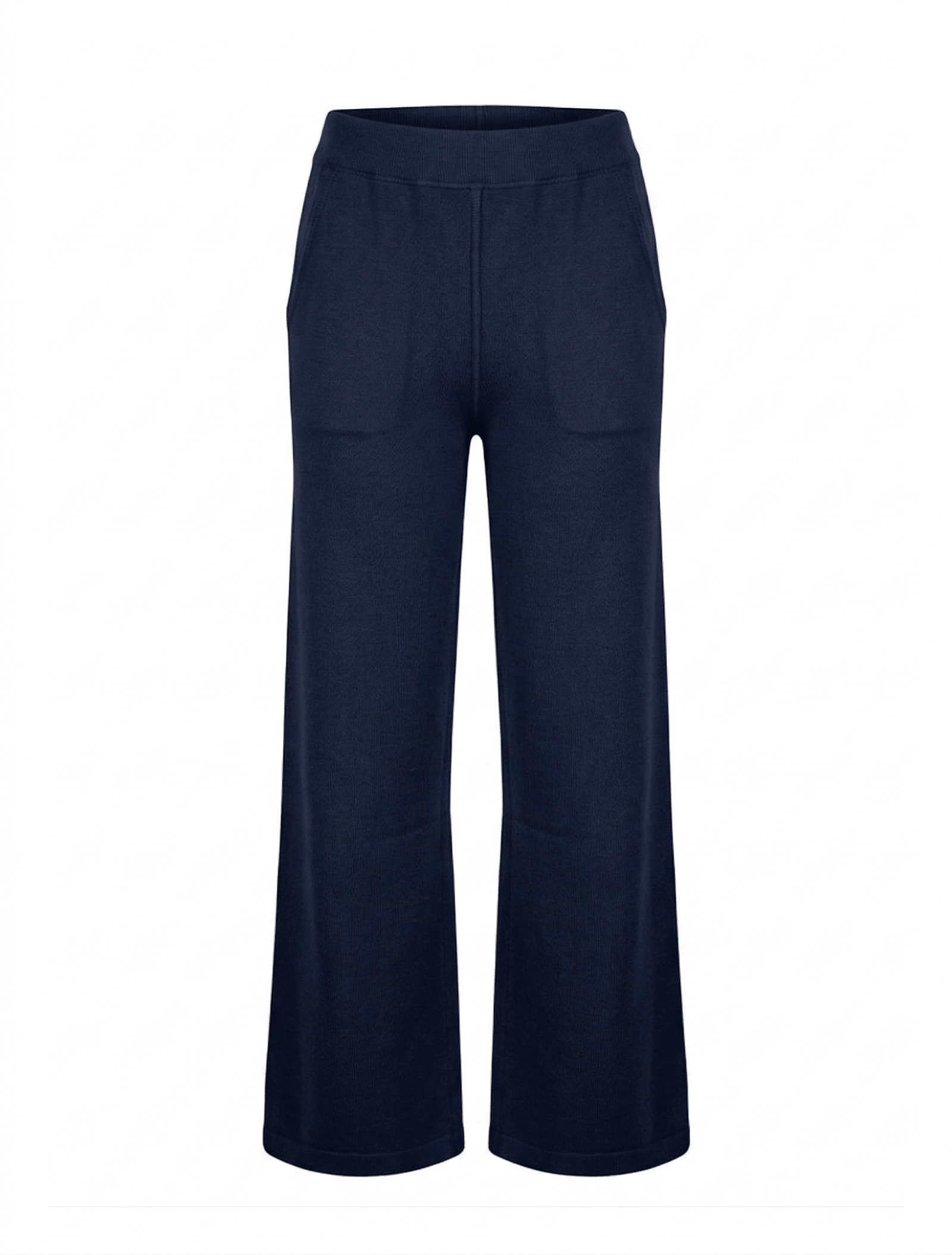 Hannah Knit Pants Navy - Zjoosh