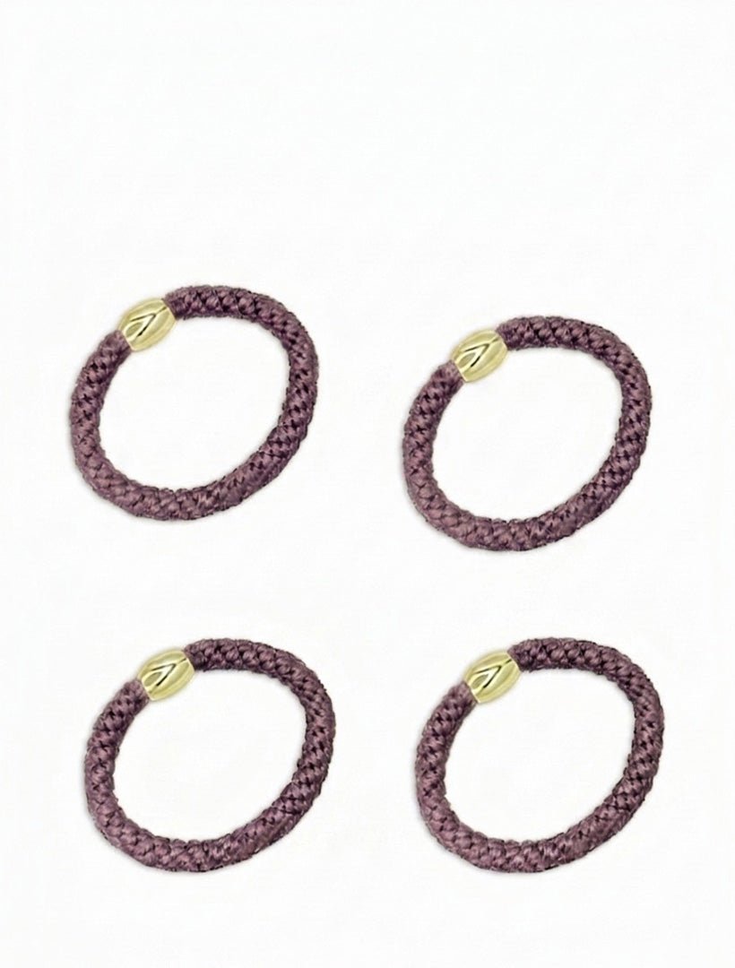 Harvey Hair Ties Set Mocha - Zjoosh
