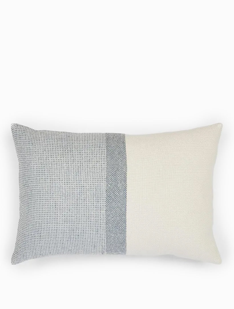 Highland Cushion Blue and White 60cmx40cm - Zjoosh