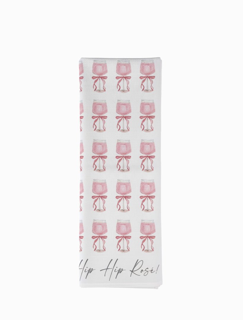 Hip Hip Rose Tea Towel - Zjoosh