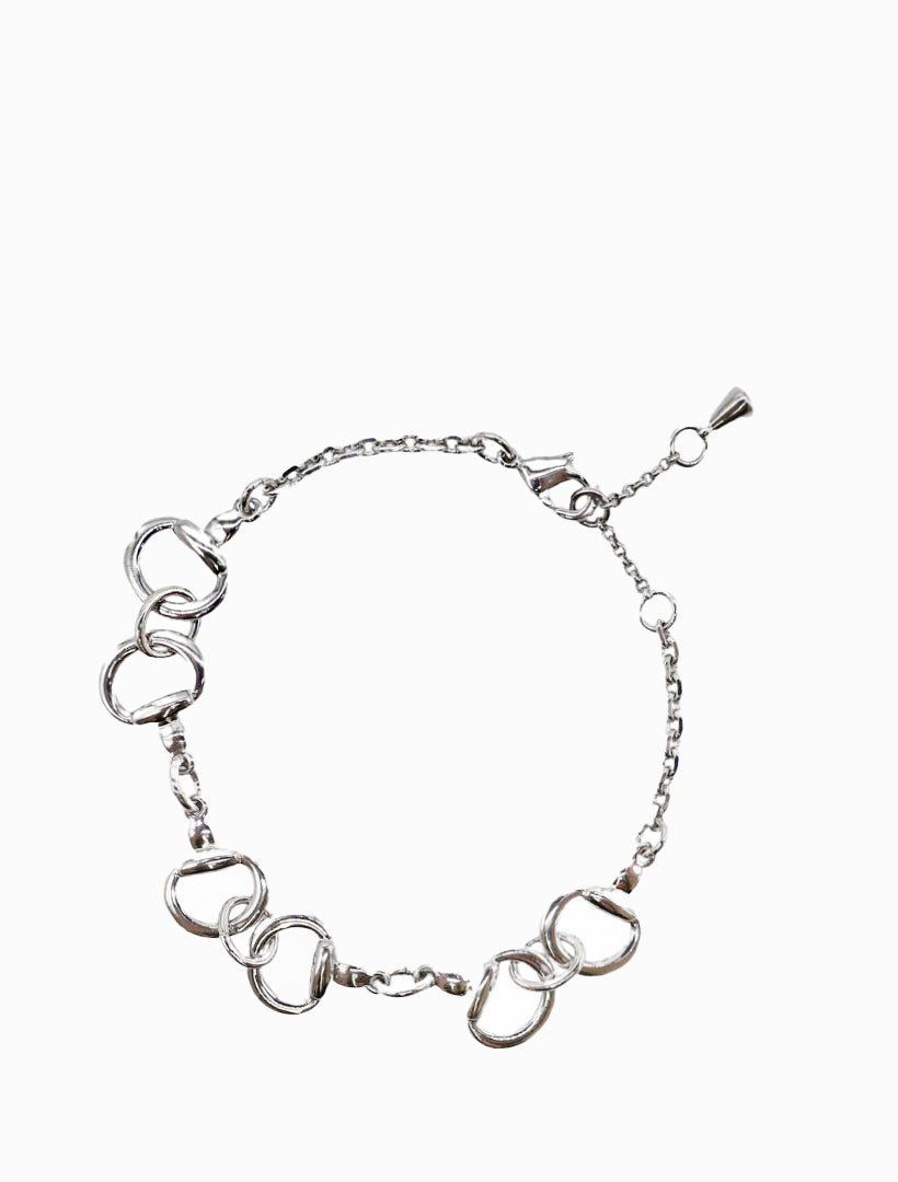 Horsebit Bracelet Silver - Zjoosh