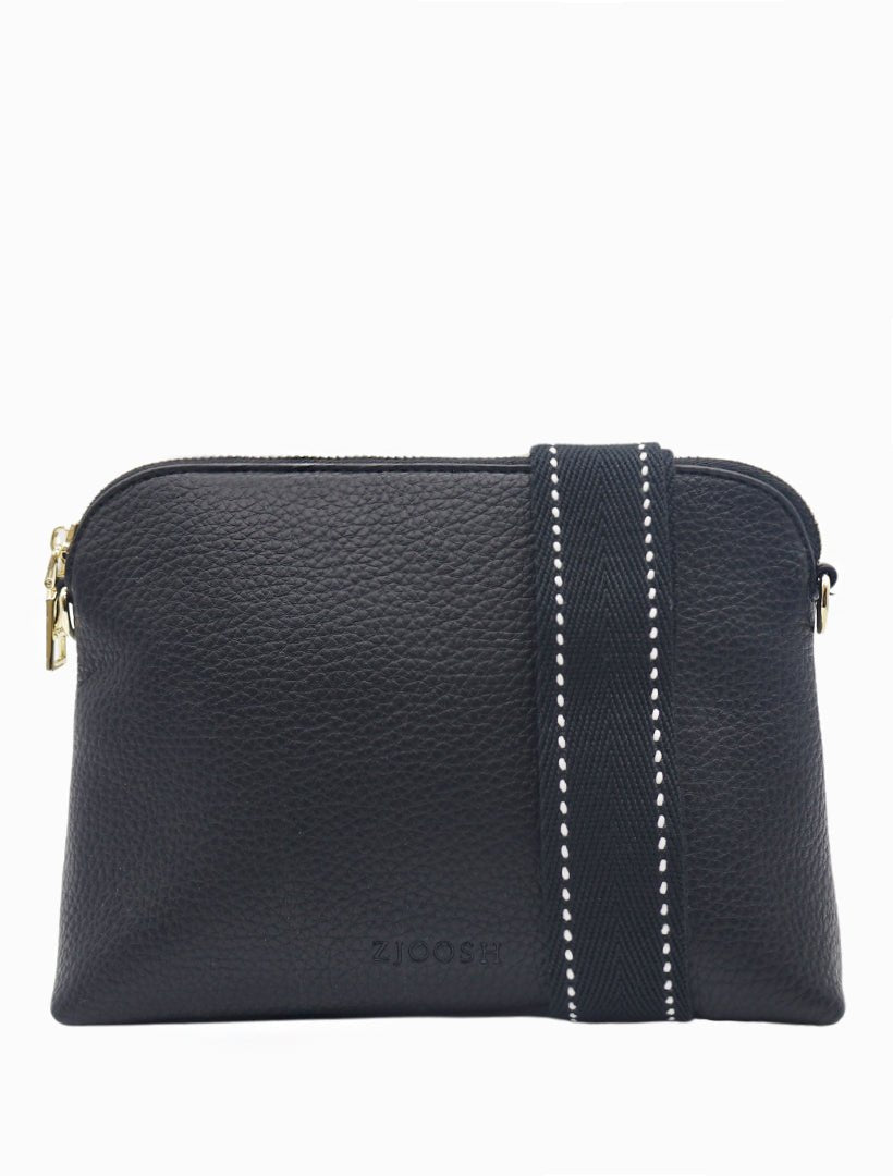 Hudson Cross Body Bag Black - Zjoosh