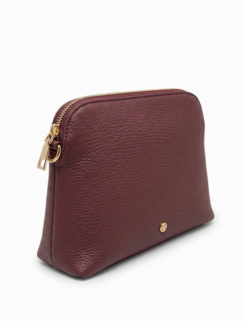 Hudson Cross Body Bag Burgundy - Zjoosh