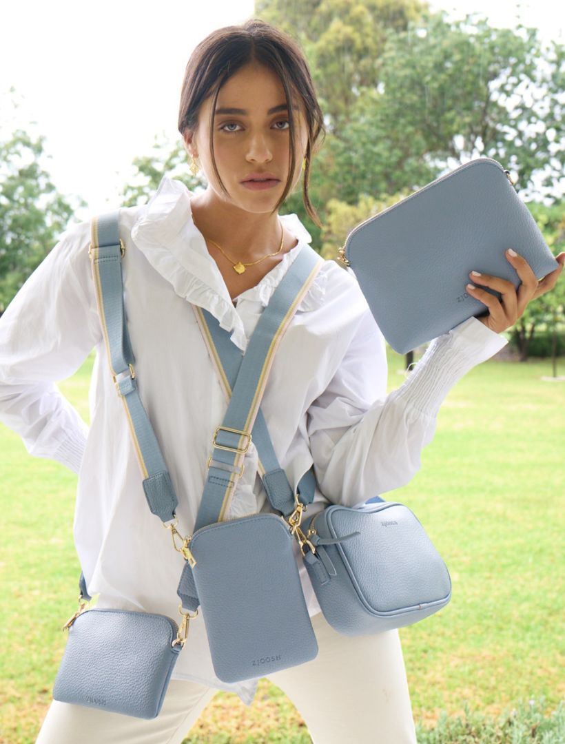 Hudson Cross Body Bag Denim - Zjoosh