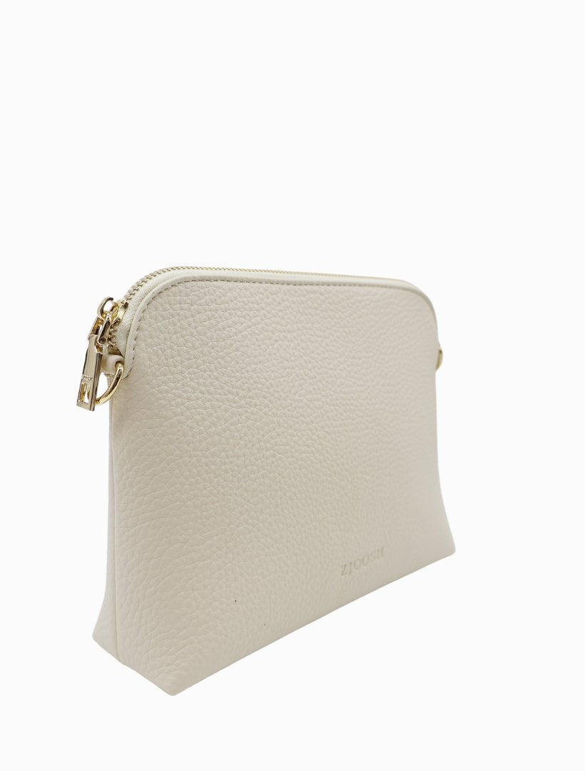 Hudson Cross Body Bag Ecru - Zjoosh