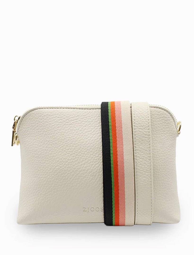 Hudson Cross Body Bag Ecru - Zjoosh