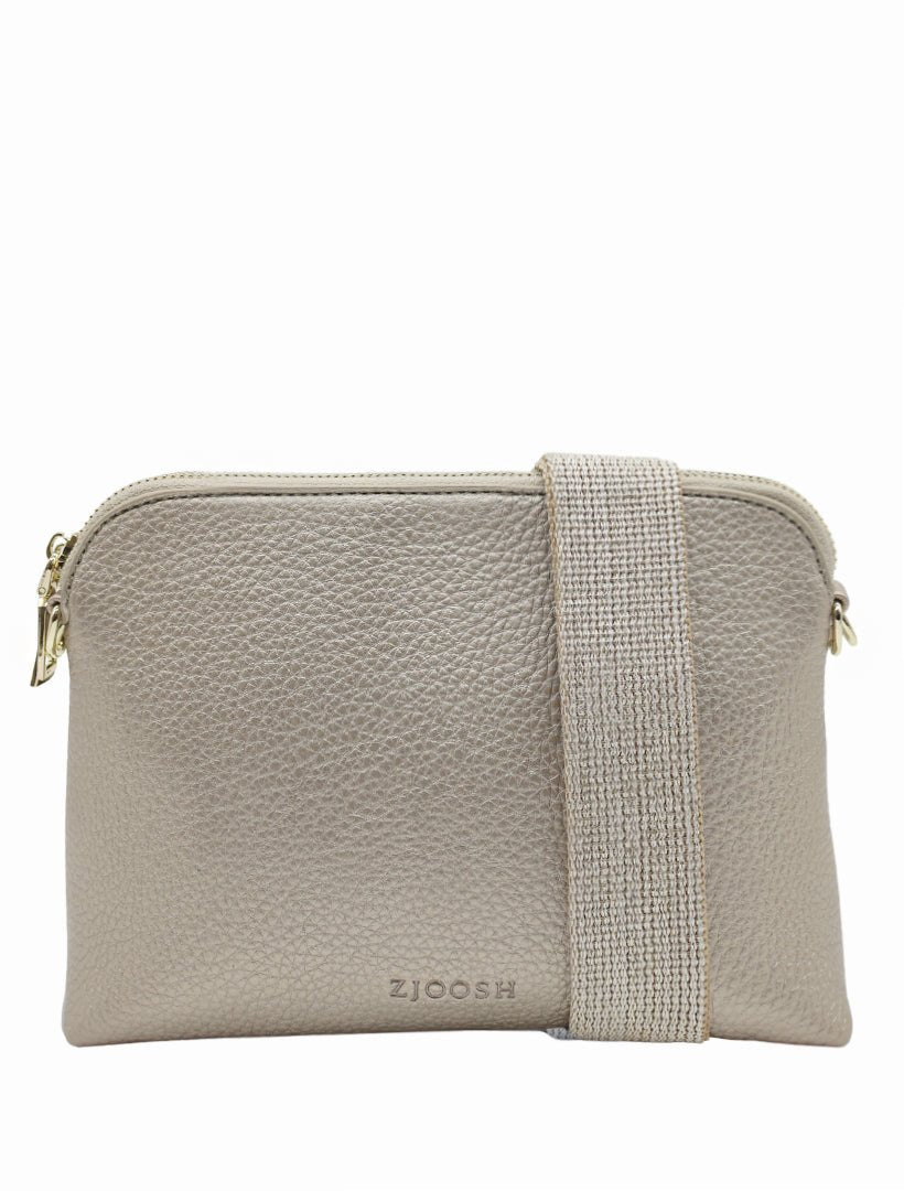 Hudson Cross Body Bag Gold - Zjoosh