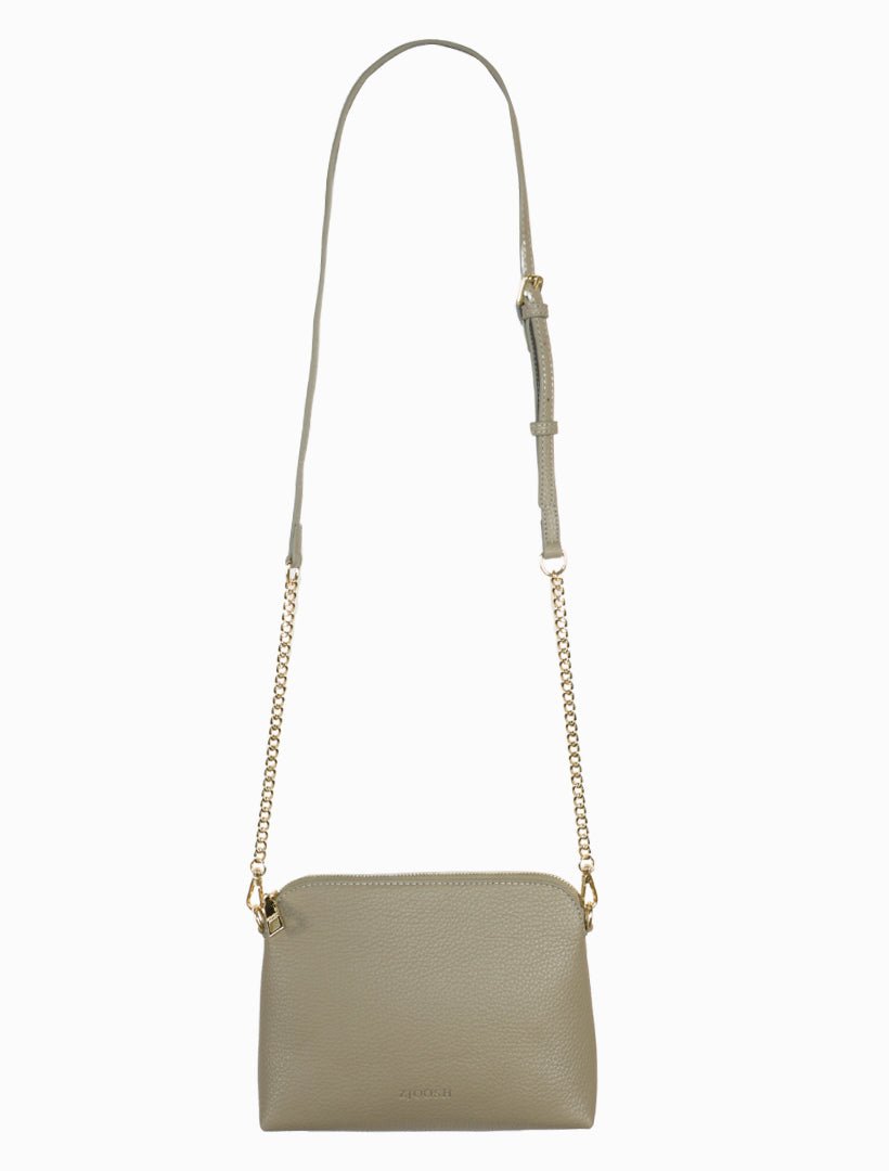 Hudson Cross Body Bag Khaki - Zjoosh