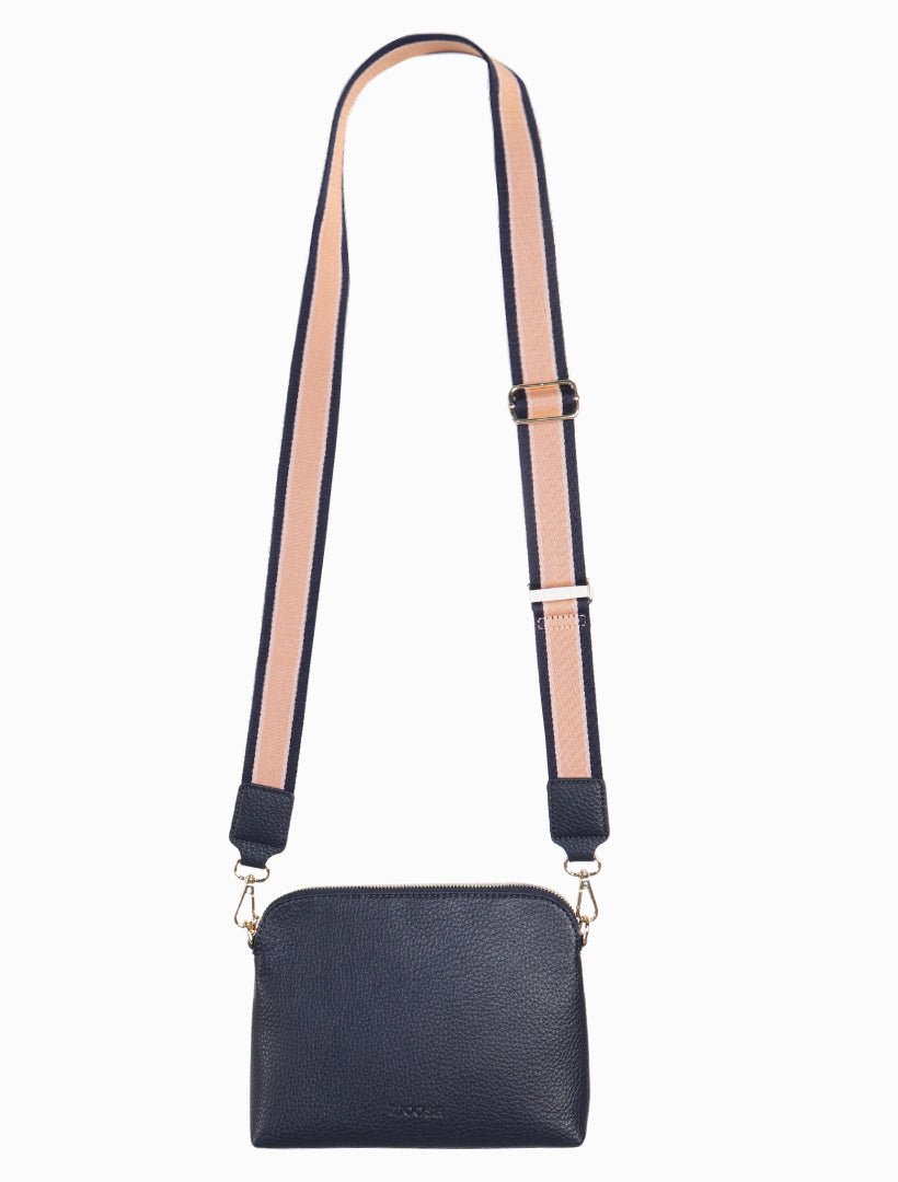 Hudson Cross Body Bag Navy - Zjoosh