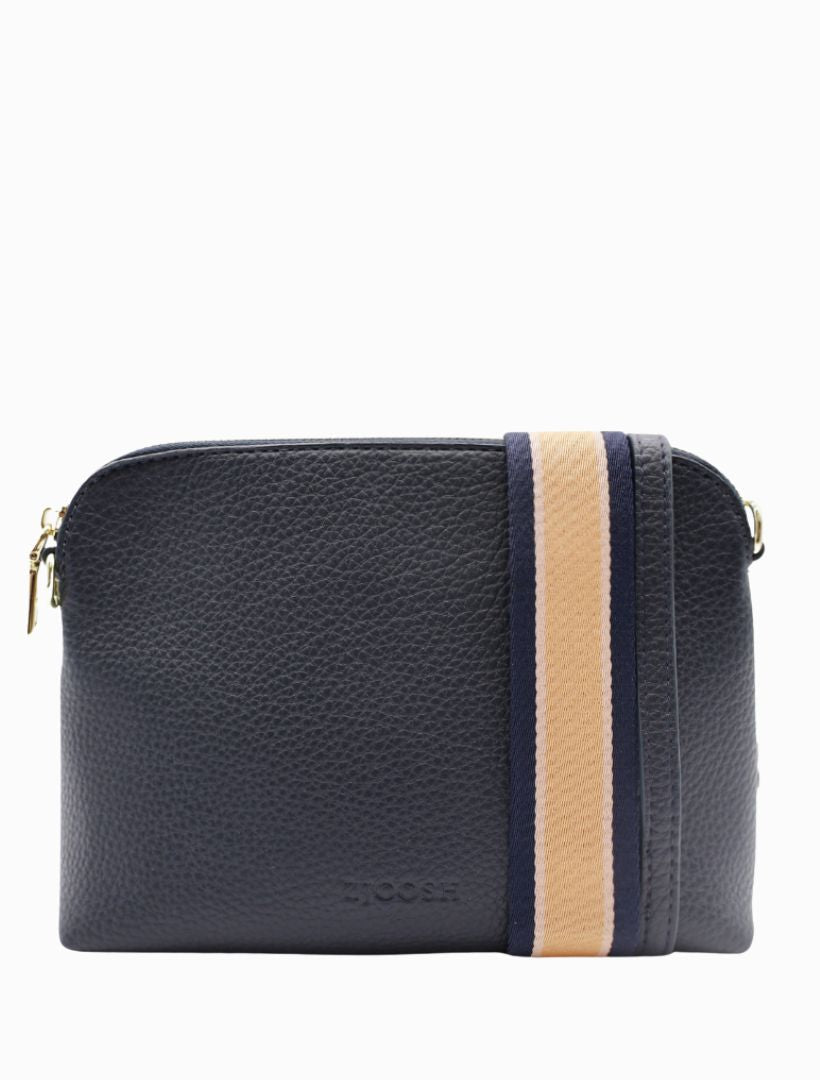Hudson Cross Body Bag Navy - Zjoosh