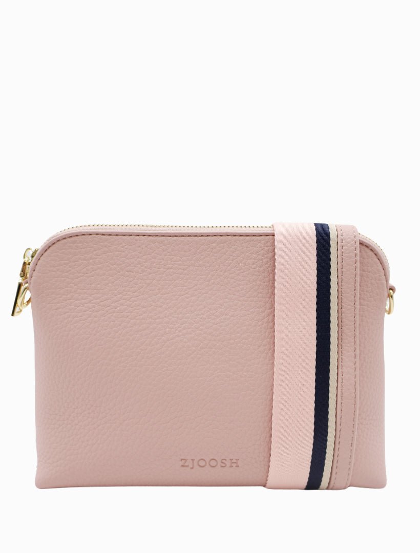 Hudson Cross Body Bag Pink - Zjoosh