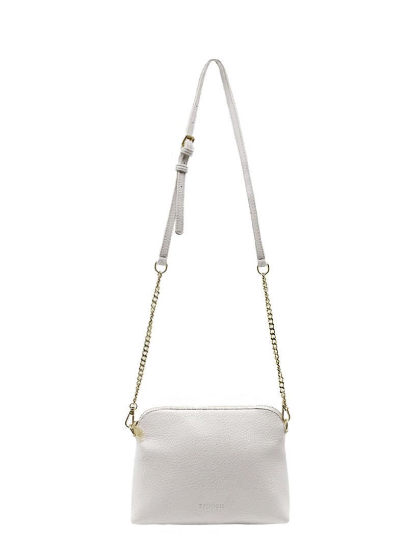 Hudson Cross Body Bag White - Zjoosh