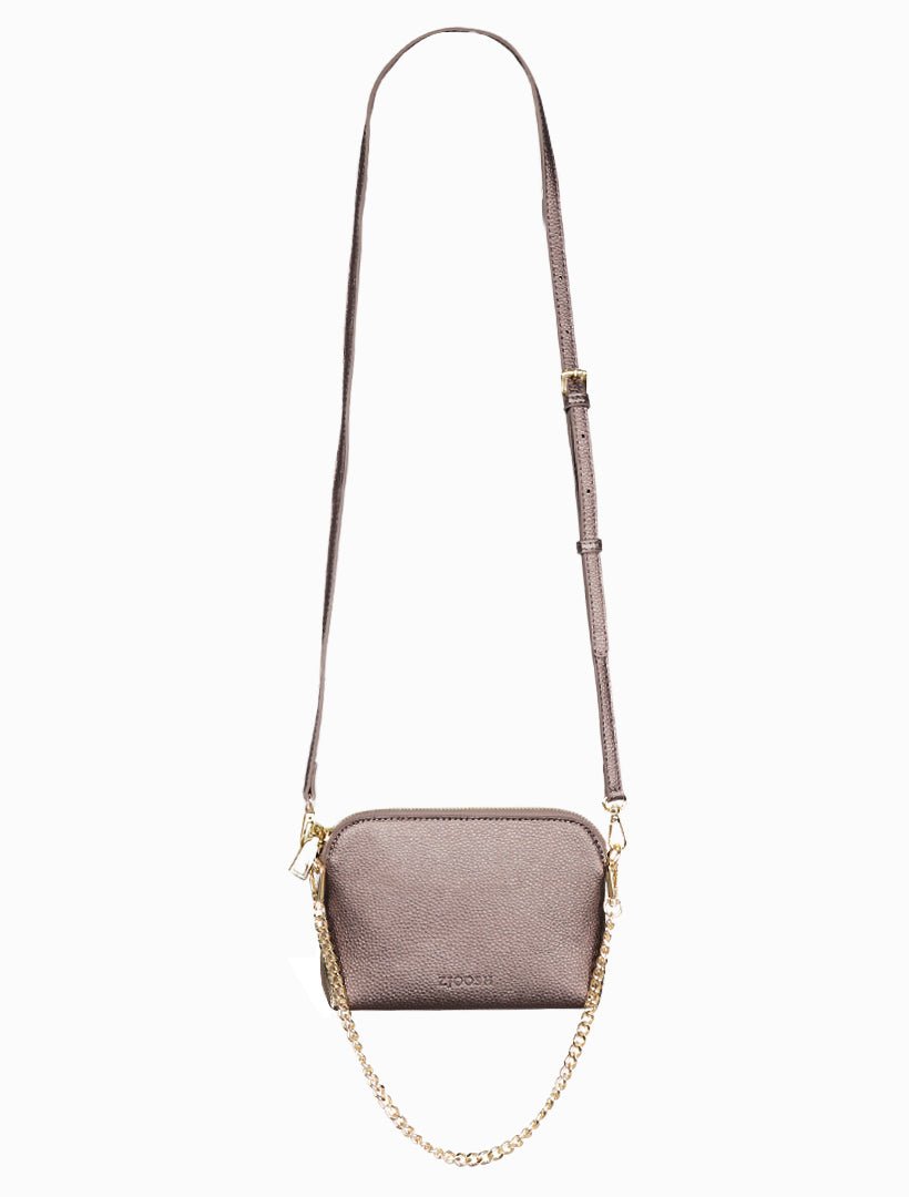Hudson Junior Cross Body Bag Bronze - Zjoosh