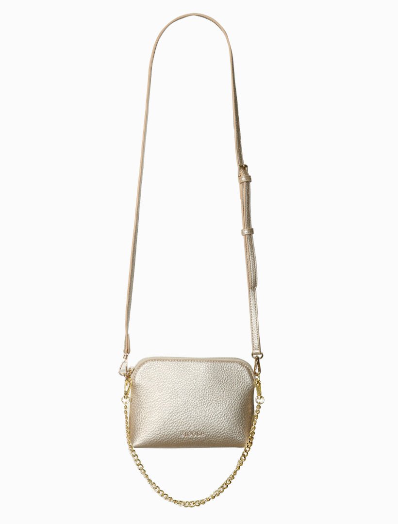 Hudson Junior Cross Body Bag Gold - Zjoosh