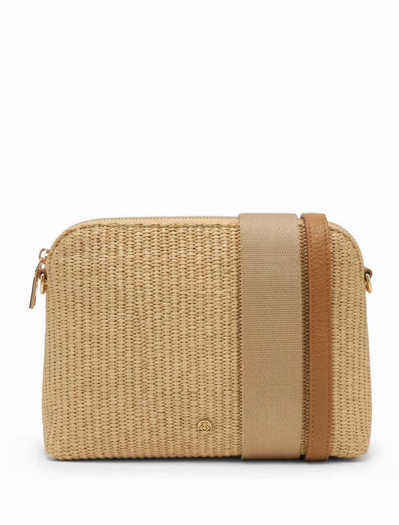 Hudson Palma Cross Body Bag Tan - Zjoosh