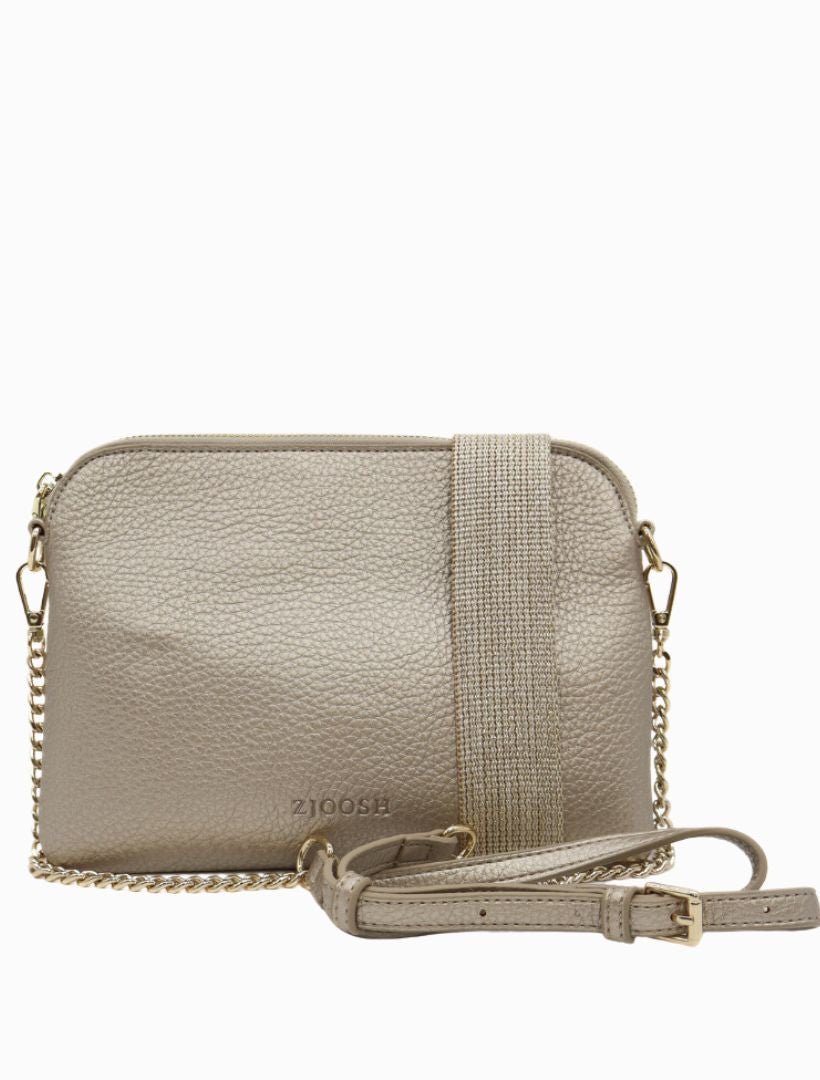 Hugo Cross Body Bag Gold - Zjoosh