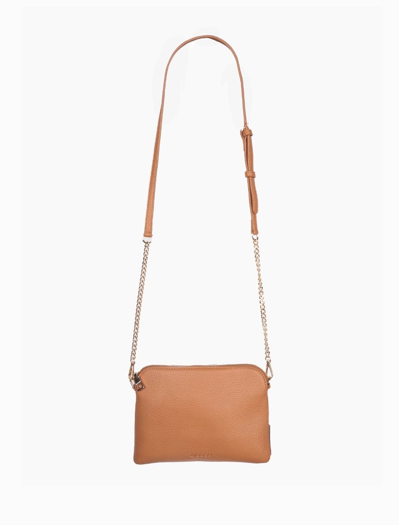 Hugo Cross Body Bag Tan - FINAL SALE - Zjoosh