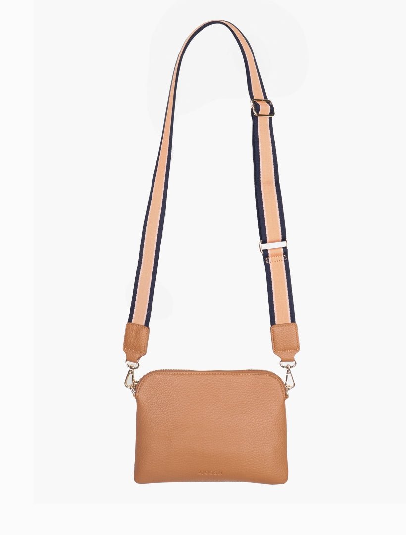 Hugo Cross Body Bag Tan - FINAL SALE - Zjoosh
