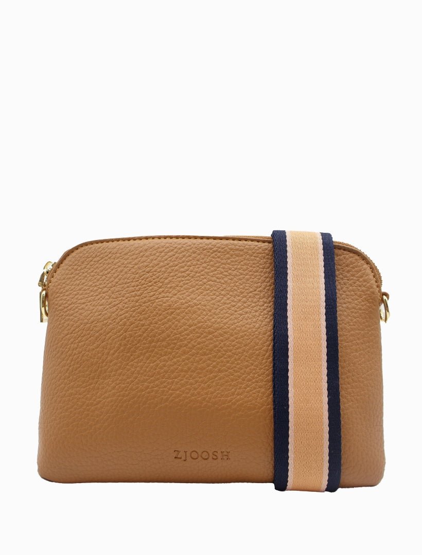 Hugo Cross Body Bag Tan - FINAL SALE - Zjoosh