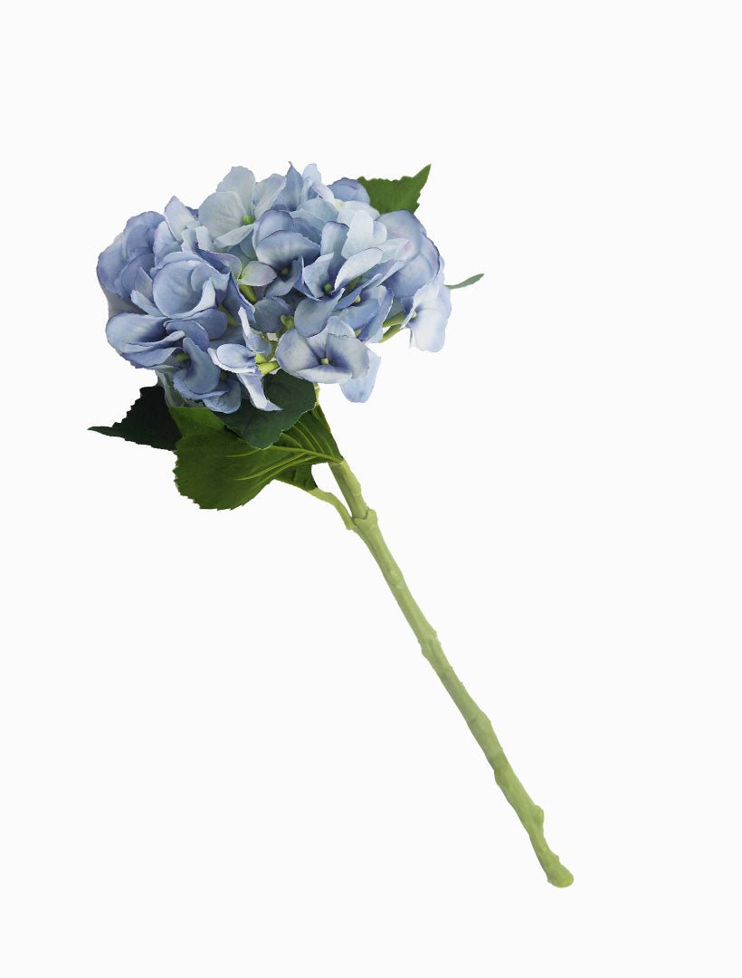 Hydrangea Water Stem 50cm Blue - Zjoosh