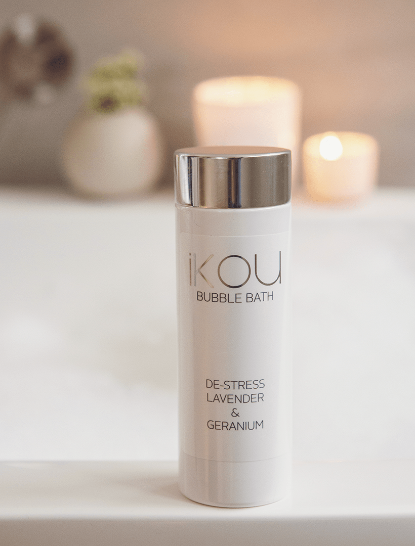 iKOU De - Stress Lavender and Geranium Bubble Bath - Zjoosh