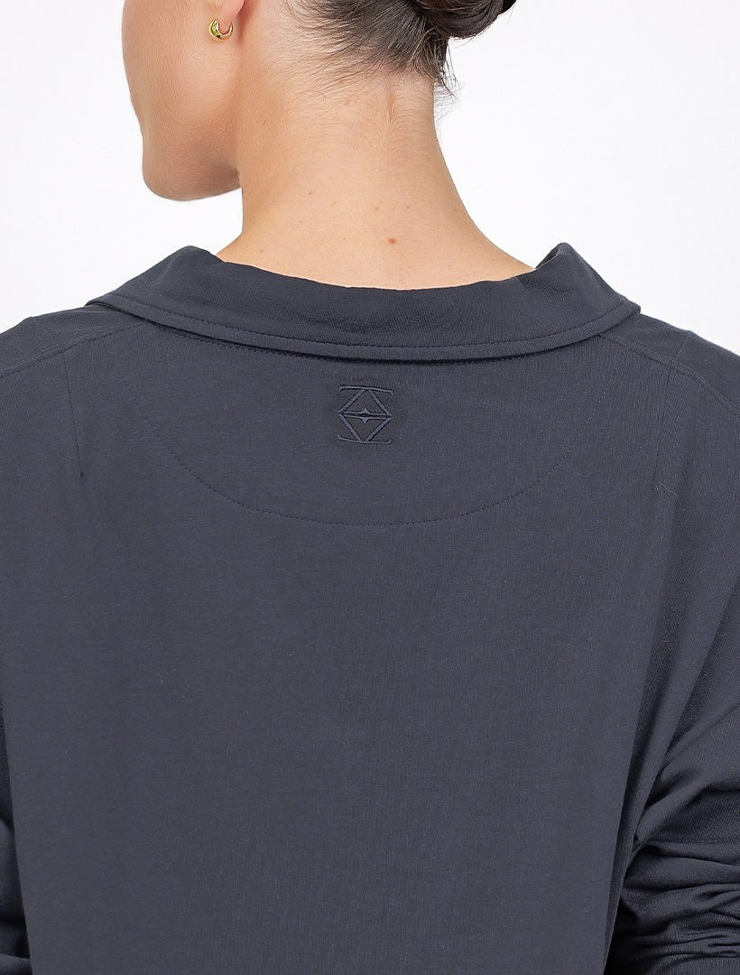 Itinerary Long Sleeve Jersey Navy - Zjoosh