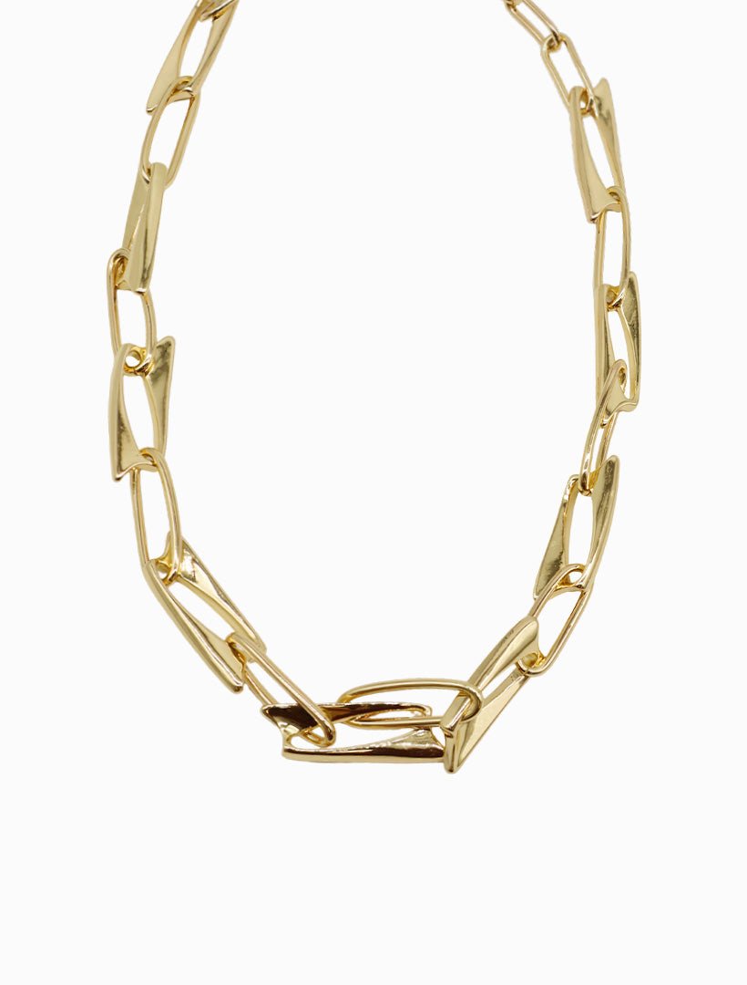 Jaggard Necklace Gold - Zjoosh