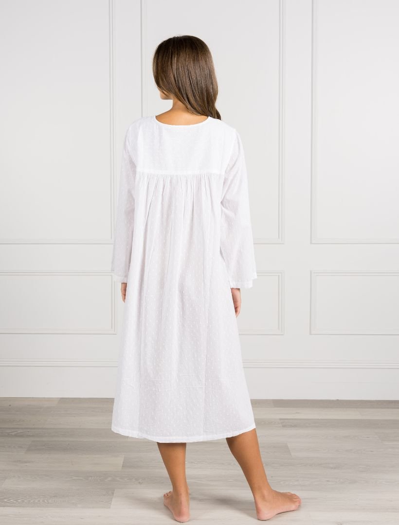 Janelle Nightdress White - Zjoosh