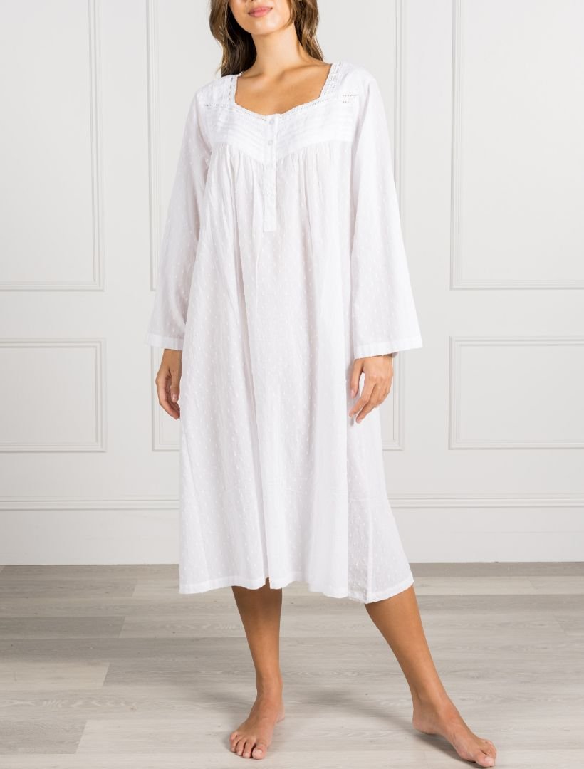 Janelle Nightdress White - Zjoosh