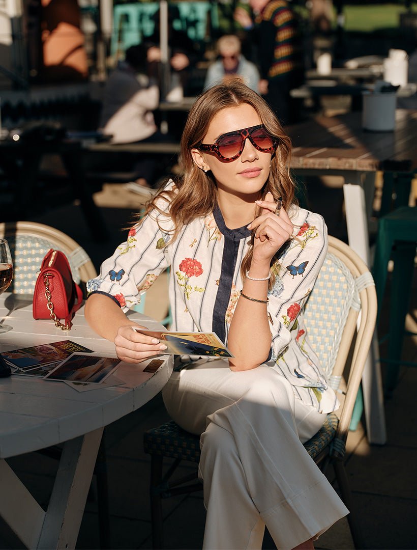 Jardinaire Linen Shirt - FINAL SALE - Zjoosh
