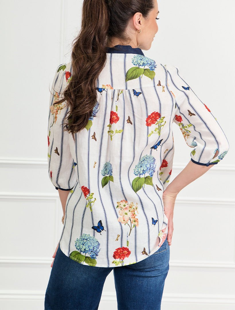 Jardinaire Linen Shirt - FINAL SALE - Zjoosh