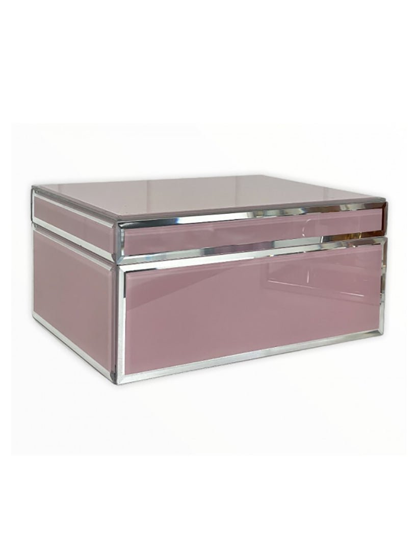 Jewel Box With Tray Pink Large - Zjoosh