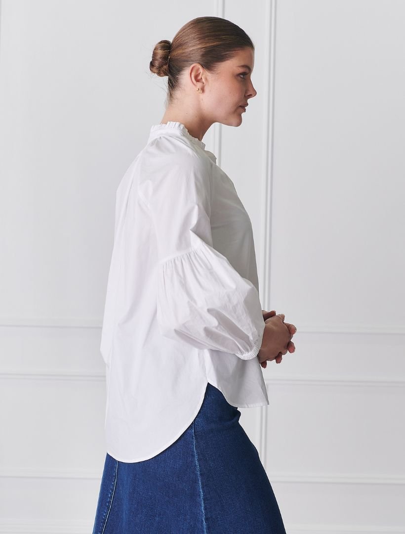 Jo Shirt White - FINAL SALE - Zjoosh