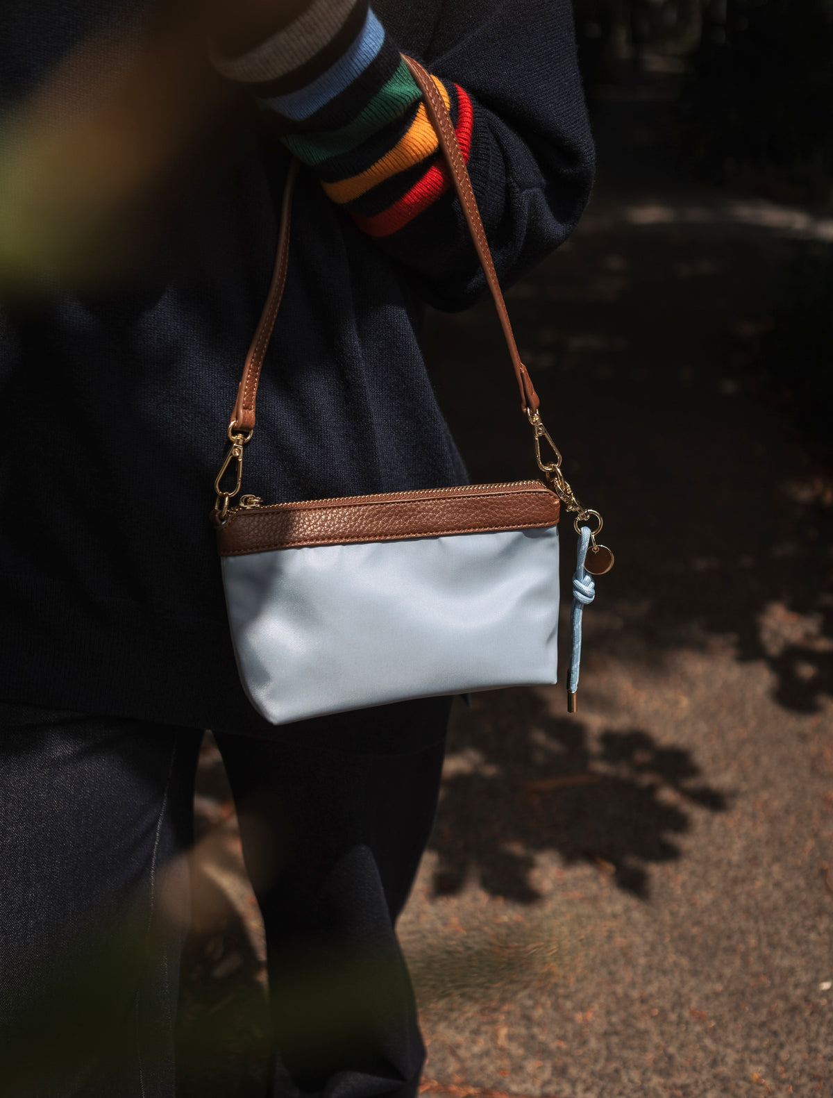 Journey Cross Body Bag Blue - Zjoosh