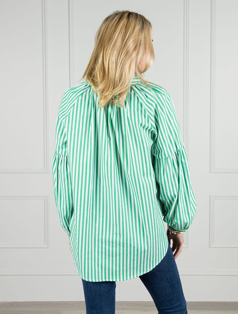 Kell Shirt Stripe Green
