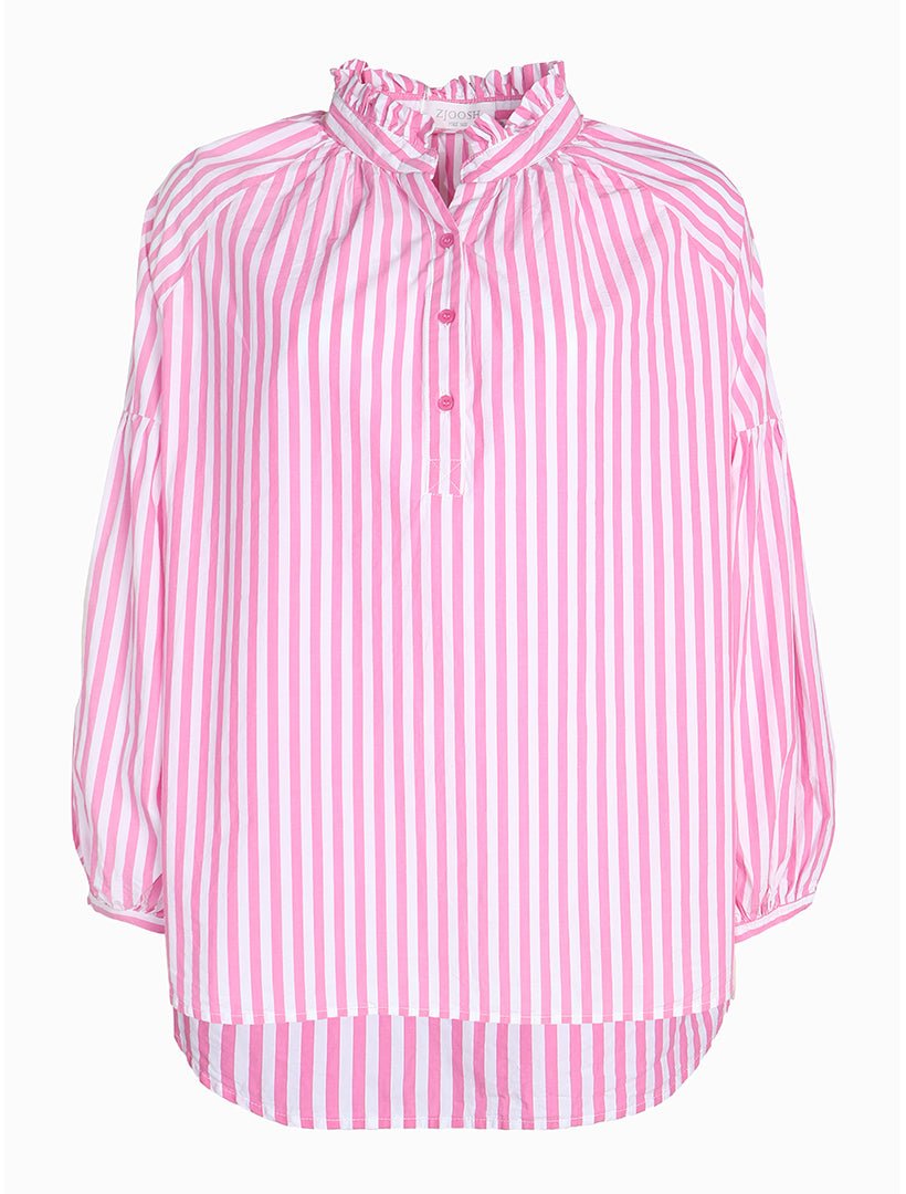 Kell Shirt Stripe Pink - Zjoosh